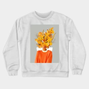 I Saw You Flower in the reflection of my Soul Crewneck Sweatshirt